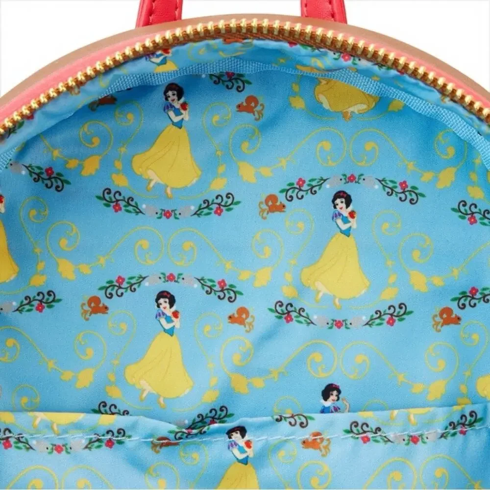 Loungefly Disney Snow White Lenticular Princess Series Mini Backpack NWT! - Picture 3 of 7